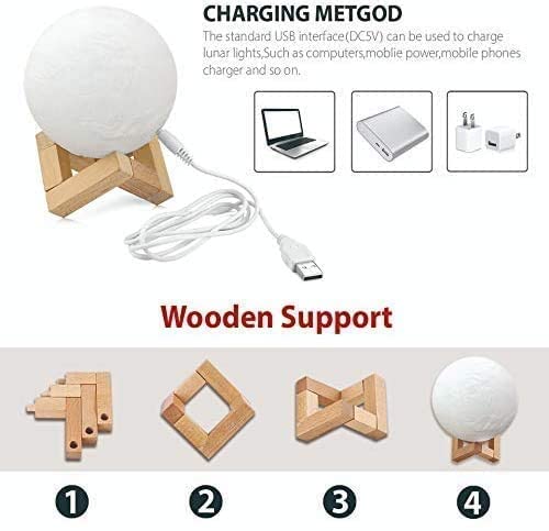 Heartlings™ Lunar Glow Moon Lamp
