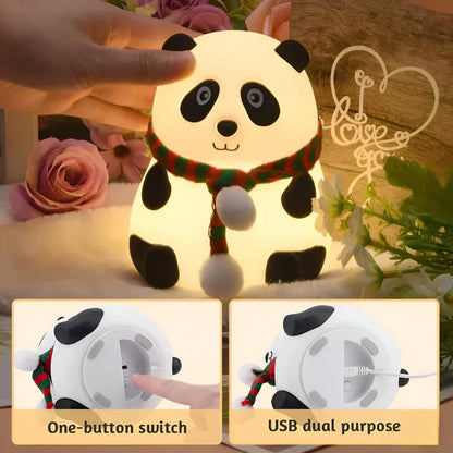 Heartlings™ Panda Glow Night Lamp for Bedroom